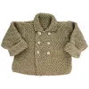 manteau à double boutonnage