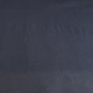 Double gaze de coton organique noire