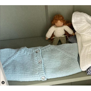Cardigan raglan en Guéret version téléchargeable