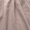 Organic cotton double gauze nude pink