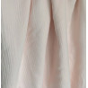 Organic cotton double gauze nude pink