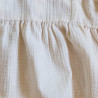 Organic cotton double gauze natural