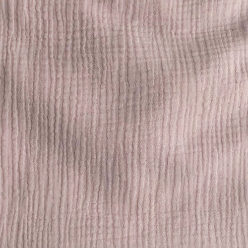 Organic cotton double gauze nude pink
