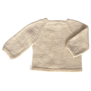 Cardigan ou brassière en BB mérinos