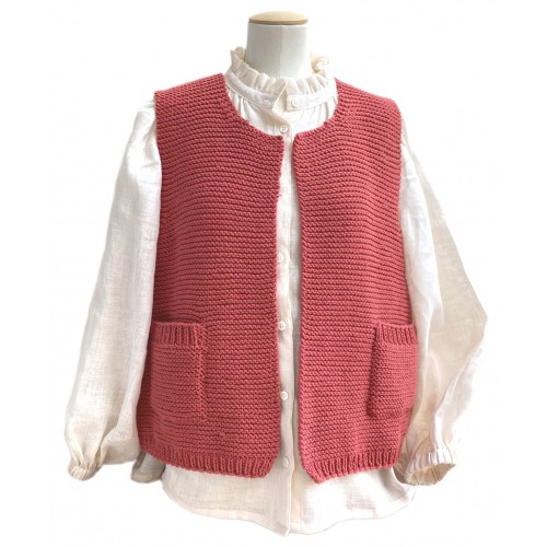 Vest in cotton