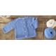 Baby cardigan or brassiere