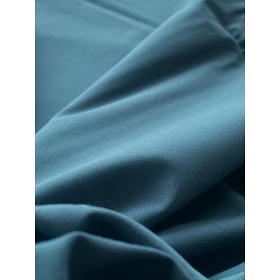 coupon 1m60 of heavy poplin teal