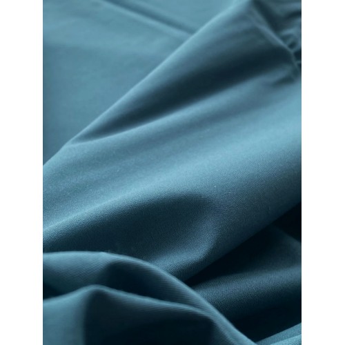 coupon 1m60 of heavy poplin teal