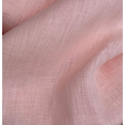 Pink peach linen