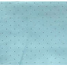 Popeline ? mini pois glacier et gris fum?e