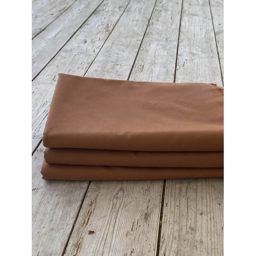 Gingerbread cotton twill