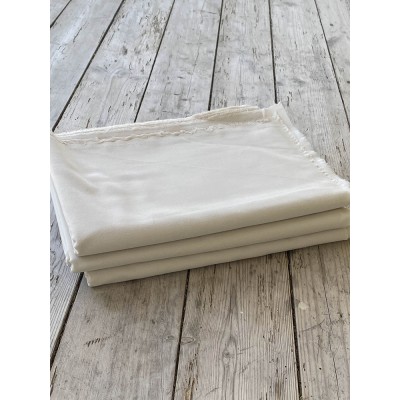 Poplin in organic cotton sand
