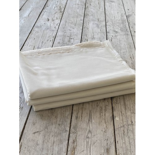 popeline de coton bio sable