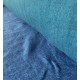 Coupon of 0m80 of dark grey double-sided checked linen