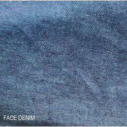 lin épais double face denim et canard