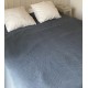 lin lavé gris bleu 