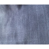 linen double gauze in light blue check