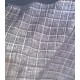 linen double gauze in light blue check