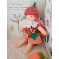 Mini fraise  pour mini poupée Happy to see you