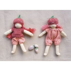 Mini fraise  pour mini poupée Happy to see you