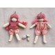 Mini strawberry clothes for mini Happy to see you doll ebook in french