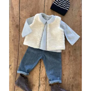 Sewing pattern Citronille to download : vest and pants for baby