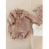 Patron couture Citronille : blouse raglan à col volanté et bloomer pour bébé
