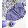 Patron tricot Citronille : cardigan raglan en coton O'Hara de Fonty
