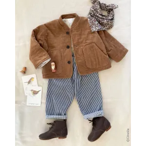 Sewing pattern Citronille PDF to download :  Zenobie, jacket with optional collar, quilted or unquilted