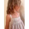 Sewing pattern Citronille : Augusta sun dress with crisscross straps at the back, hidden pockets in the side seams