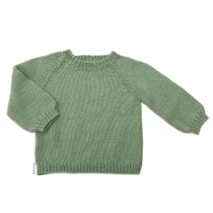 Fiche tricot Citronille : pull-over en coton pour bébé