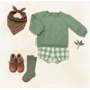 Fiche tricot Citronille : pull-over en coton pour bébé