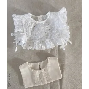 Sewing pattern Citronille : Poppie for baby, ruffled vest