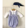 Patron couture Citronille à télécharger : Othilie, robe ou barboteuse à bretelles 
