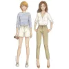 Sewing pattern Citronille : Sirius pants or short for woman to download