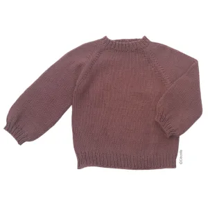 Fiche tricot Citronille : pull-over ras du cou en coton Scarlett