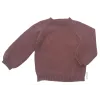 Citronille knitting pattern: crew neck jumper in Scarlett cotton from Fonty