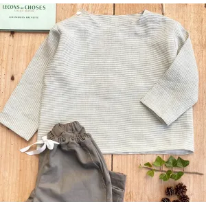 Patron couture Citronille à télécharger : marinière Egée à manches longues ou courtes