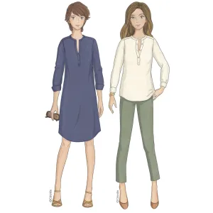 Sewing pattern Citronille : Isabelle shirt