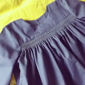 Sewing pattern Citronille : tunic with smocks Agnes