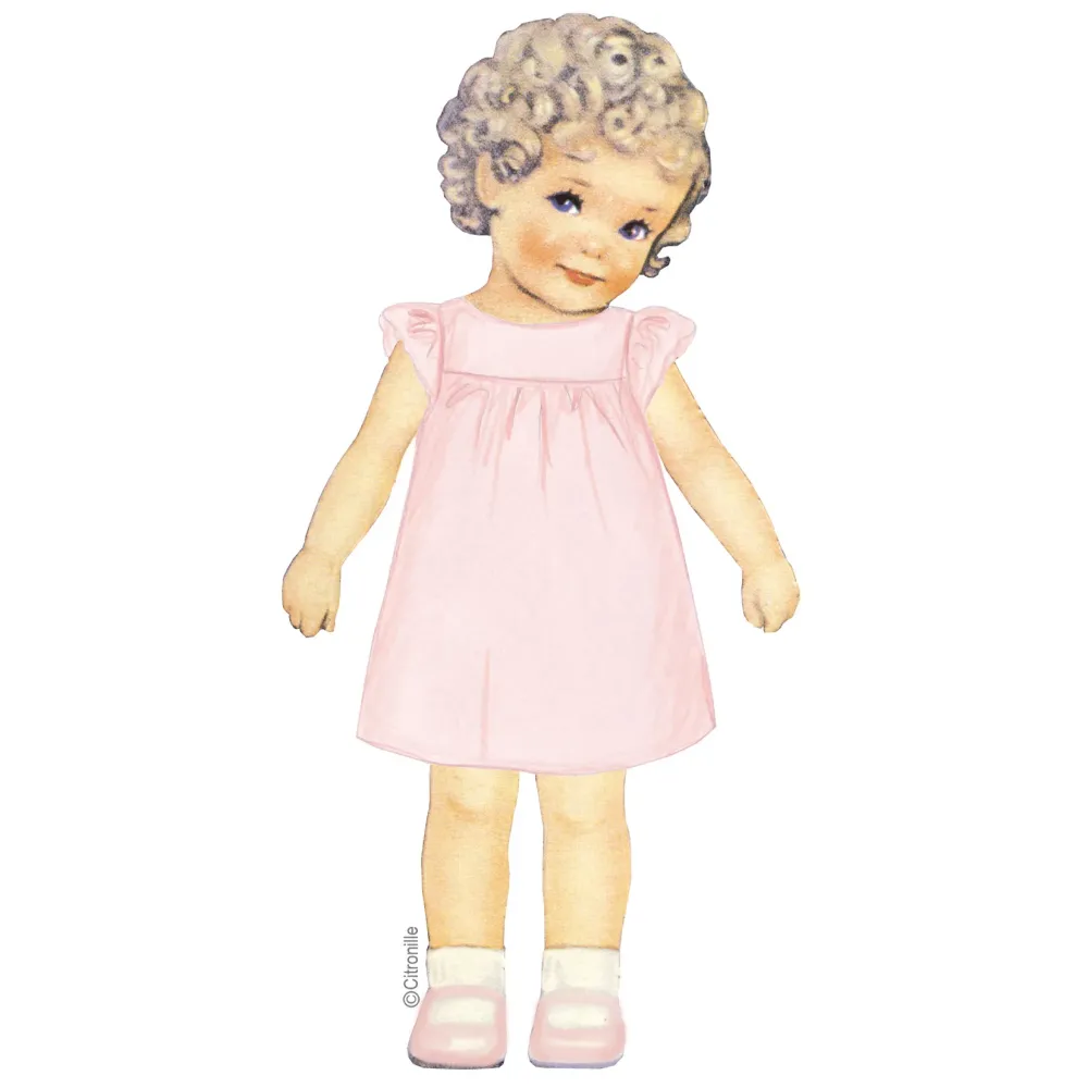 Citronille patron couture pour bébé robe à volants