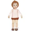 Citronille sewing pattern for baby, top with ruffles