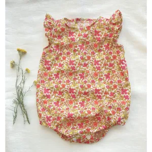 Citronille patron couture pour bébé barboteuse Giroflée