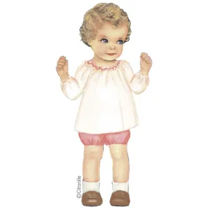 sewing pattern for babies Citronille tunic with smocked yoke