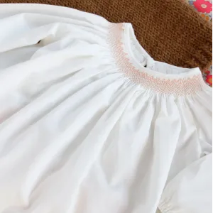 Citronille patron couture pour bébé tunique à smocks