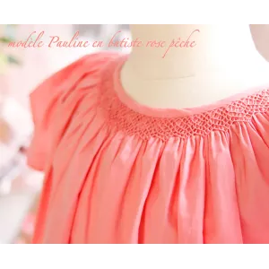 Sewing pattern Citronille : tunic with smocks Pauline