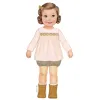 sewing pattern for babies Citronille tunic with yoke and smocks