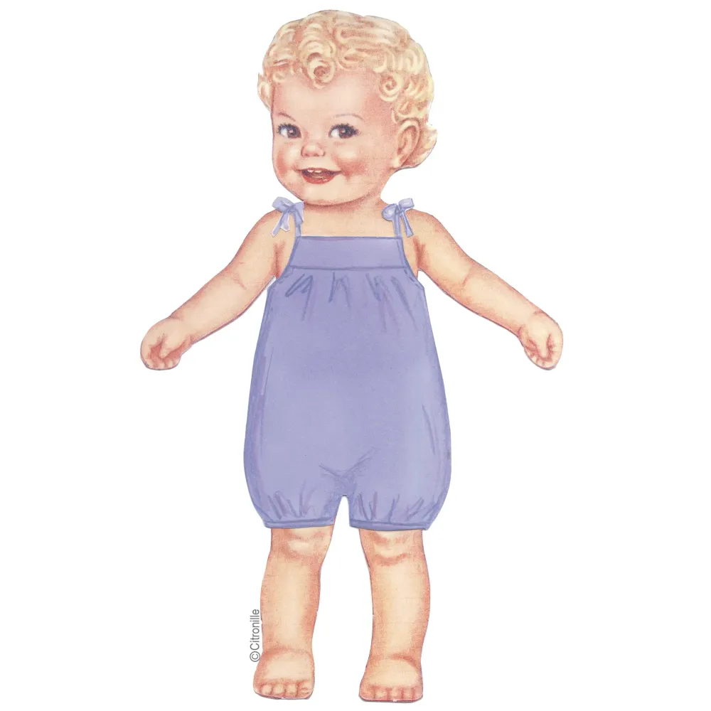 patron couture pour bébés Citronille barboteuse salopette été