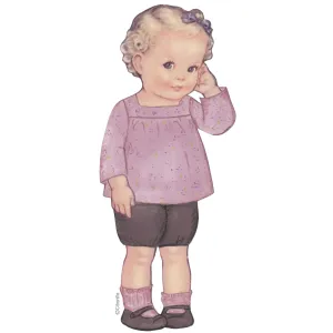 patron couture pour bébés Citronille tunique Rose à encolure carrée