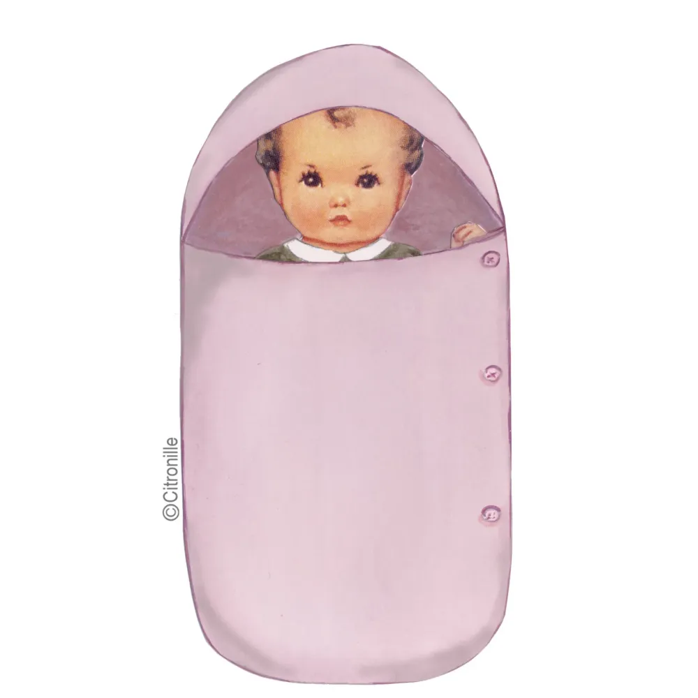 sewing pattern for babies Citronille sleeping bag